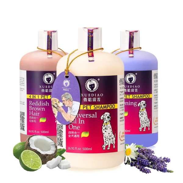 Dog Shampoos All-Natural 4-in-1 Puppy Body Wash Formula 17oz
