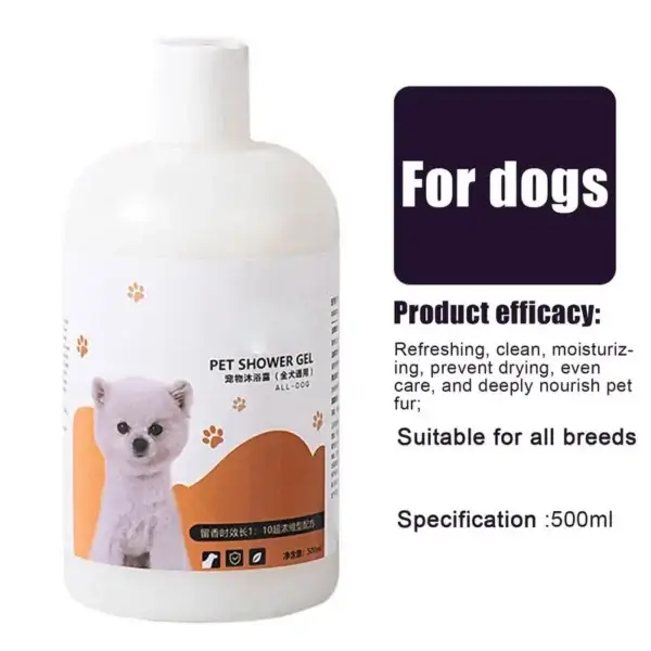 Dog Shampoos 500ml Grooming Gel - Image 5