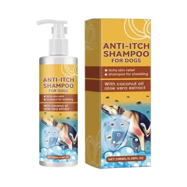Dog Shampoos: 100ml Coconut Oil Shampoo for Soft and Healthy Fur