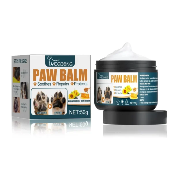 Dog Shampoos: Claw Protection Cream & Paw Balm. - Image 3