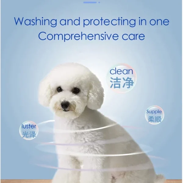 Dog Shampoos Mite-Killing Deodorizing Fragrant Pet Bath Gel 500ml - Image 3