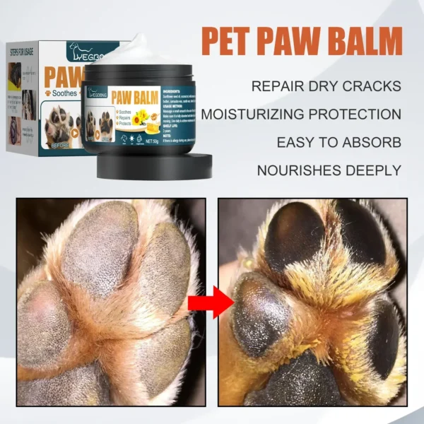 Dog Shampoos: Claw Protection Cream & Paw Balm. - Image 5