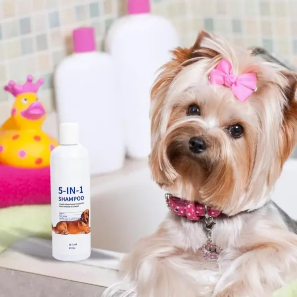 Dog Shampoos: Professional 16fl Oz Coat Wash for Soft and Shiny Fur