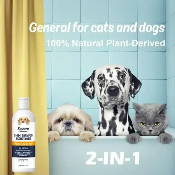Dog Shampoos: 300ml Moisturizing PH Balanced for Sensitive Skin. - Image 5