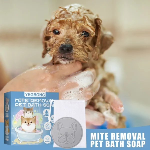 Dog Shampoos: Anti-Mite Odor Control Soap - Image 5