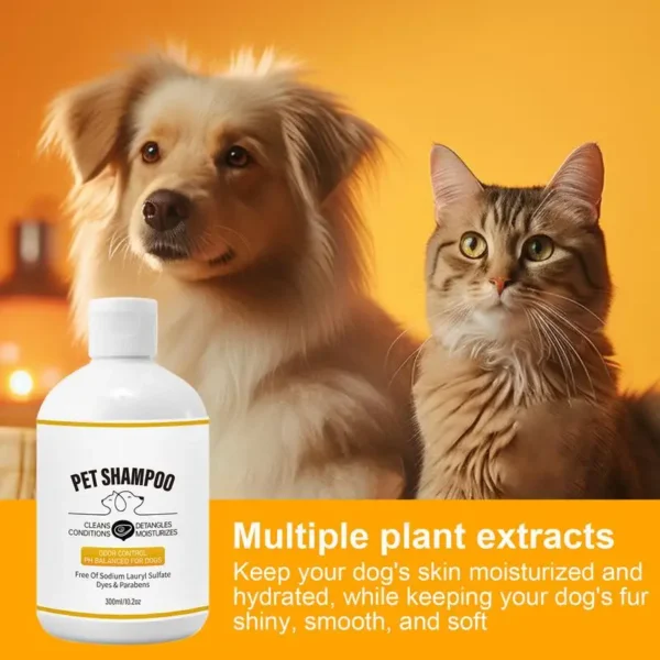 Dog Shampoos: Pet Odor Remover and Natural Deodorizing Shampoo for Cats and Dogs. - Image 5