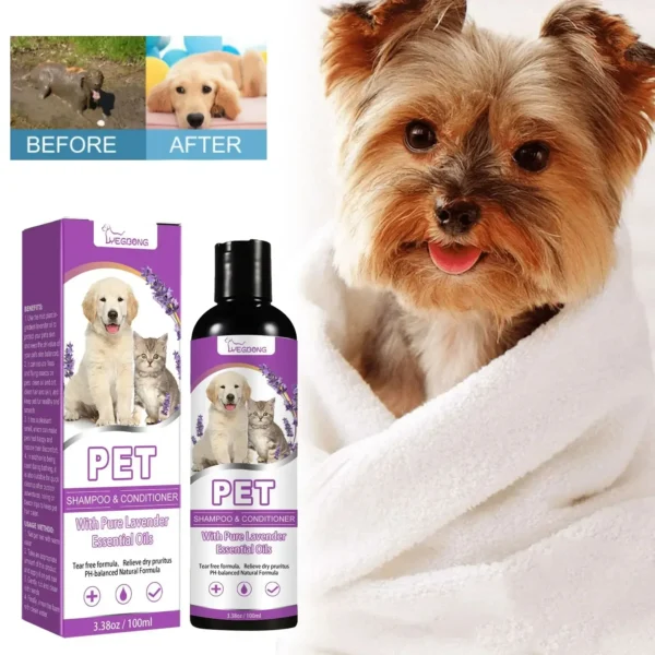 Dog Shampoos: Hair Softening, Itch Relief, and Deodorizing Pet Care - Image 3