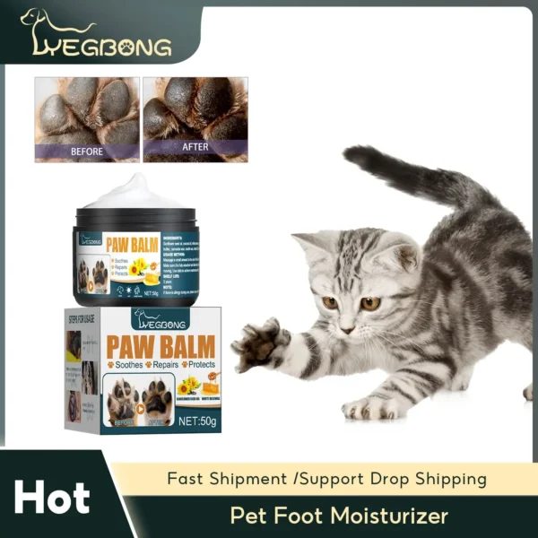 Dog Shampoos: Claw Protection Cream & Paw Balm. - Image 2