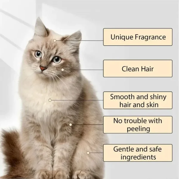 Dog Shampoos: 100/300ML Moisturizing Anti-Mite Shower Gel. - Image 5
