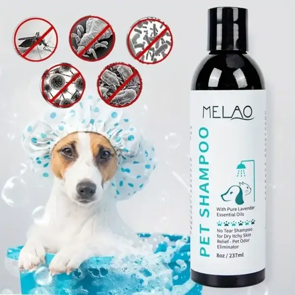 Dog Shampoos: Melao Organic Natural Shampoo for Puppies and Kittens