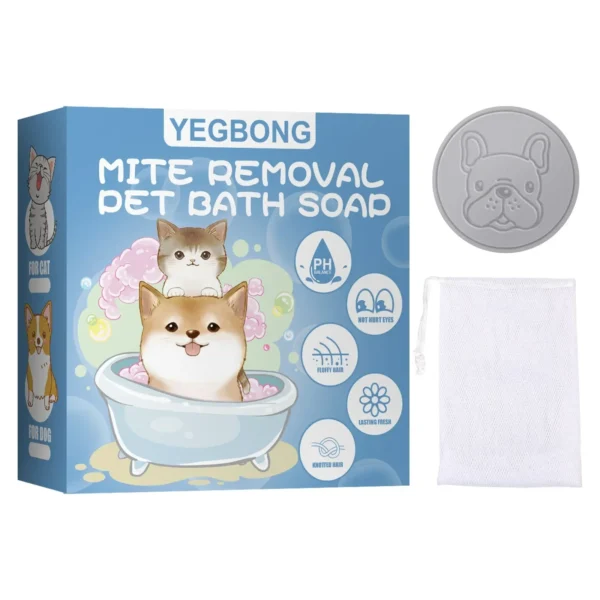 Dog Shampoos: Anti-Mite Odor Control Soap - Image 3