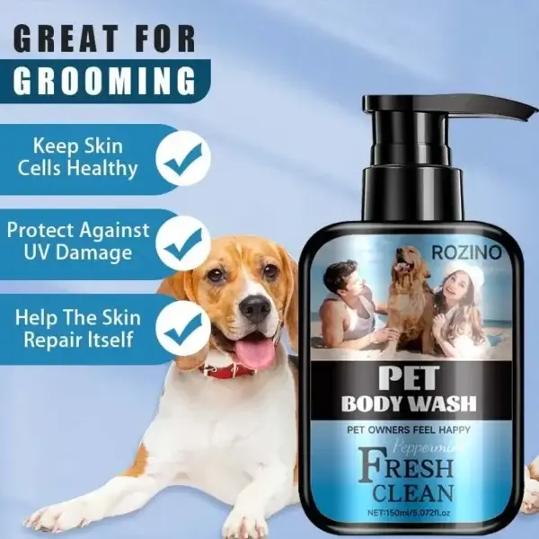 Dog Shampoos: Long-Lasting Deodorant and Itch Relief Shower Gel