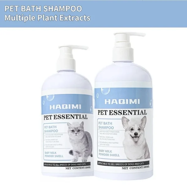 Dog Shampoos 500ml Gentle Cleansing, Deodorizing & Anti-Itch Formula - Image 2