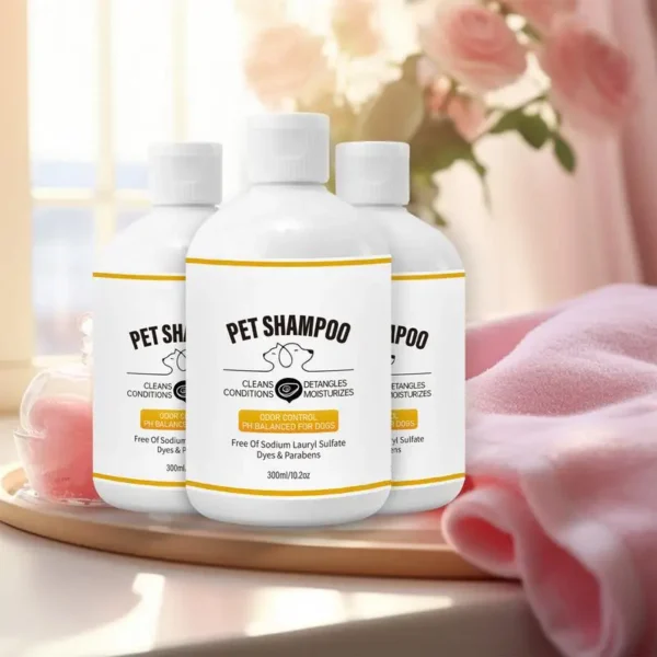 Dog Shampoos: Pet Odor Remover and Natural Deodorizing Shampoo for Cats and Dogs. - Image 2