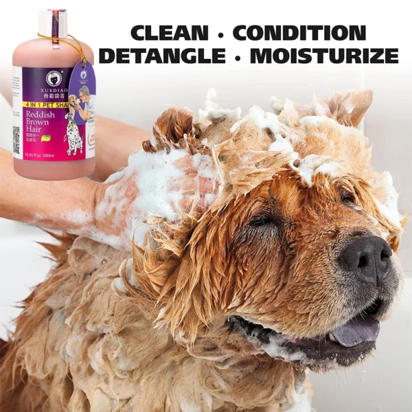 Dog Shampoos All-Natural 4-in-1 Puppy Body Wash Formula 17oz - Image 2