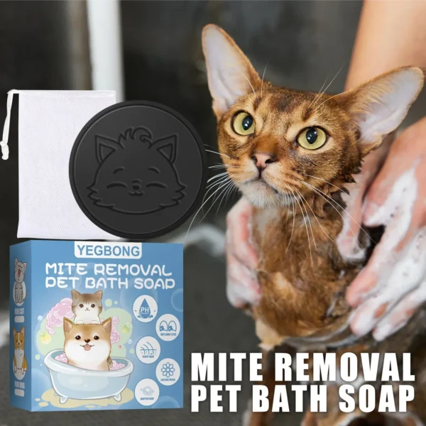 Dog Shampoos: Anti-Mite Odor Control Soap - Image 4